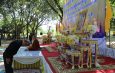 สิงห์บุรี จัดพิธีทำบุญตักบาตรขับเคลื่อนปฏิบัติธรรมนาวาวัง สร้างศาสนทายาท